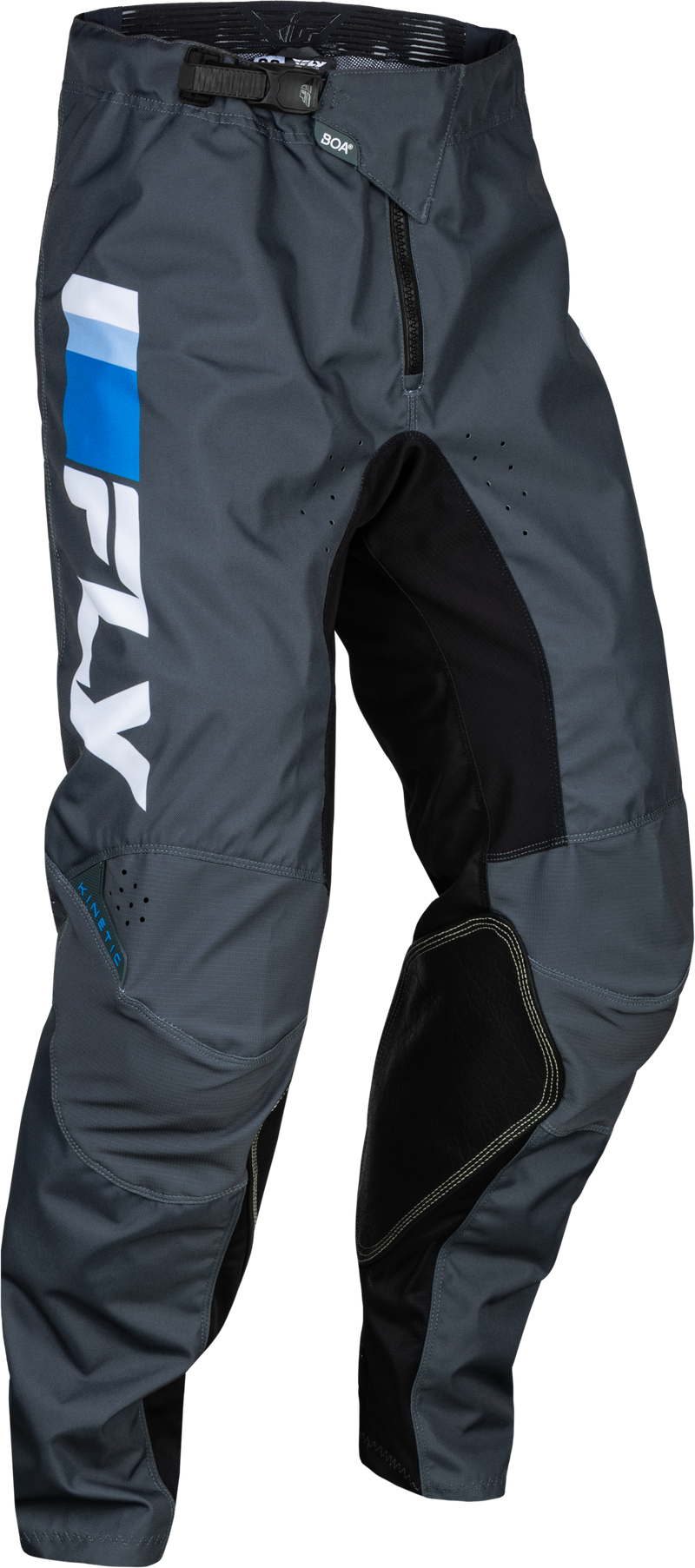 Load image into Gallery viewer, YOUTH KINETIC PRIX PANTS BRIGHT BLUE/CHARCOAL/WHT SZ 22 377-43022 image 1
