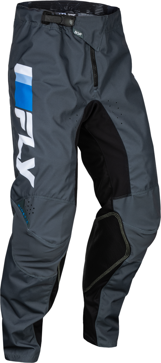 YOUTH KINETIC PRIX PANTS BRIGHT BLUE/CHARCOAL/WHT SZ 22 377-43022 image 1