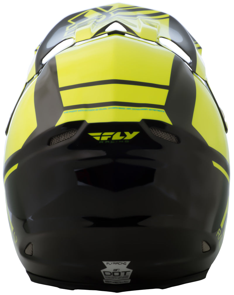 Load image into Gallery viewer, F2 CARBON REWIRE HELMET HI-VIS/BLACK XS 73-4160-1-XS image 3
