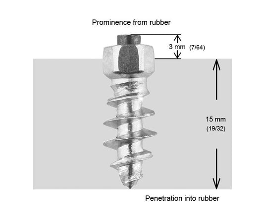 18MM STANDARD SCREW STUDS QTY 150 ST-18150 image 1