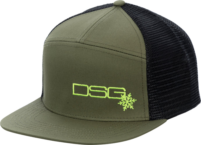 FLAT BRIM CAP FRESH OLIVE 527120 image 1