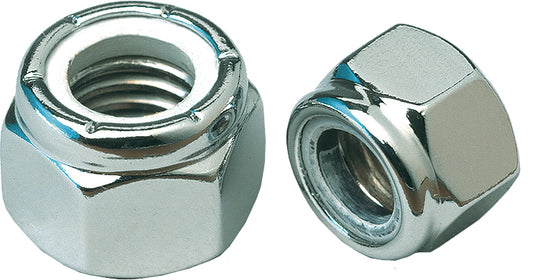 10-24 LOCK NUTS CHROME SAE 2/PK MCS324 image 1