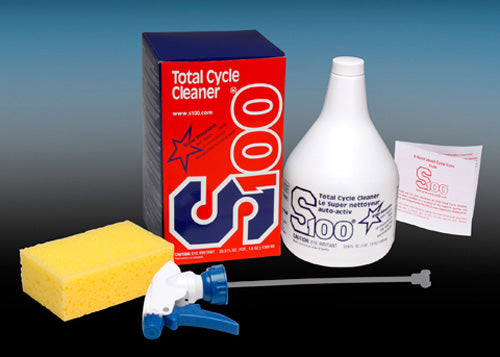 S100 CYCLE CLEANER 1 LITER DELUXE KIT