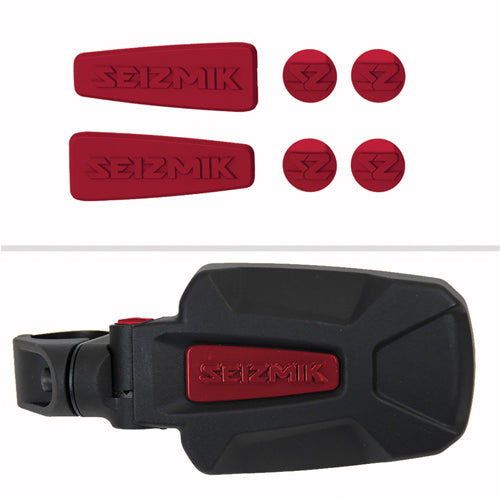 SEIZMIK PURSUIT SIDE VIEW MIRROR INSERT RED