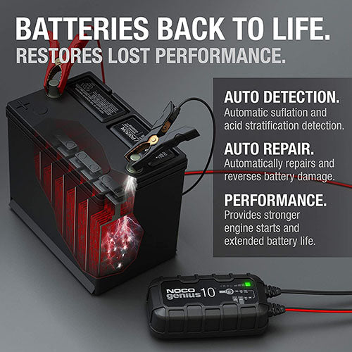 GENIUS 10A BATTERY CHARGER