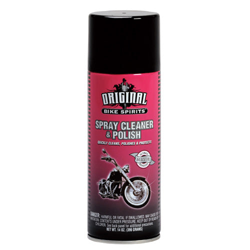 BIKE SPIRITS SPRAY CLEANER & POLISH 14 OZ