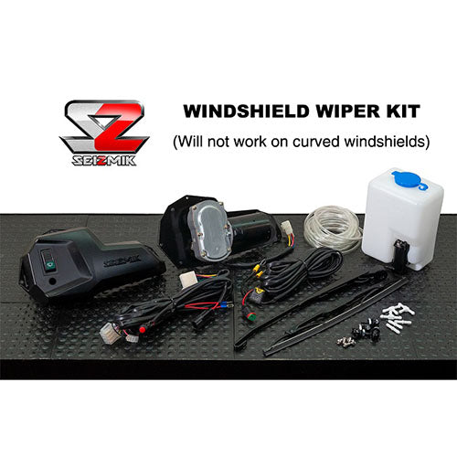 UTV WINDSHIELD & HEADLIGHT WIPER WASHER KIT