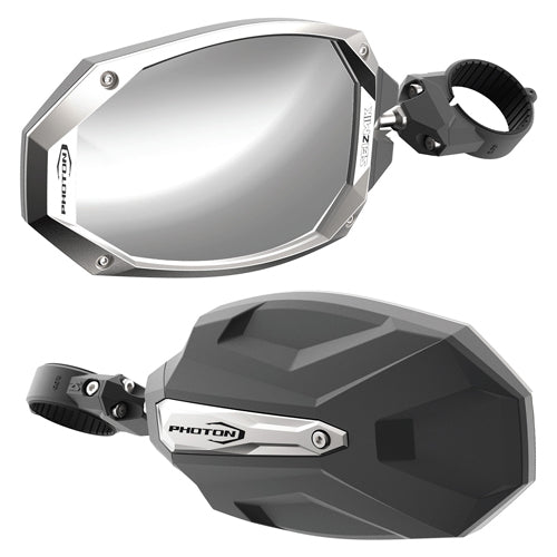 PHOTON SIDE VIEW MIRROR W/CASTALUMINUM BODY & BEZEL - PRO-FIT