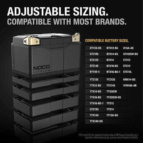 NOCO GROUP 14 LITHIUM POWERSPORTS BATTERY