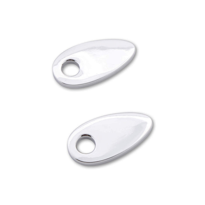 INDY SPACER TURN SIGNAL ADAPTR PAIR CHROME HD 207-183H image 1