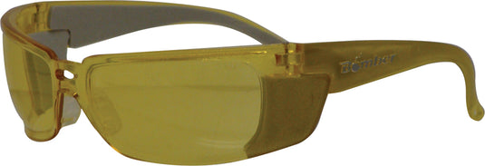 Z-BOMB SAFETY SUNGLASSES YELLO W W/YELLOW LENS ZF102 image 1