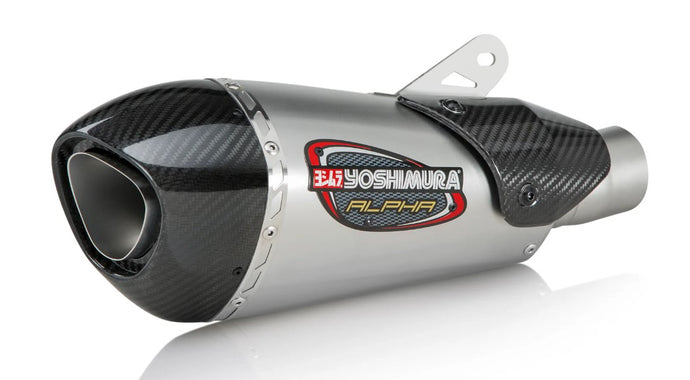 EXHAUST STREET ALPHA-T SLIP-ON SS-SS-CF WORKS 19675BP520 image 1