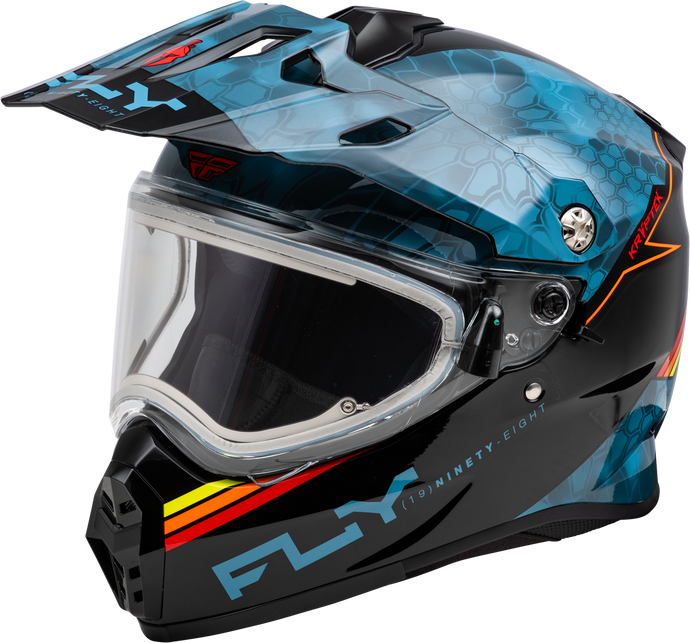TREKKER CW CONCEAL HELMET ELEC SHLD SLATE/BLACK/RED MD 73-31362M image 1