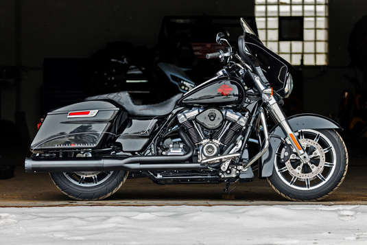 MONARCH 2-1 BLACK M8 TOURING `17-23 RACE ONLY 10-1073 image 1