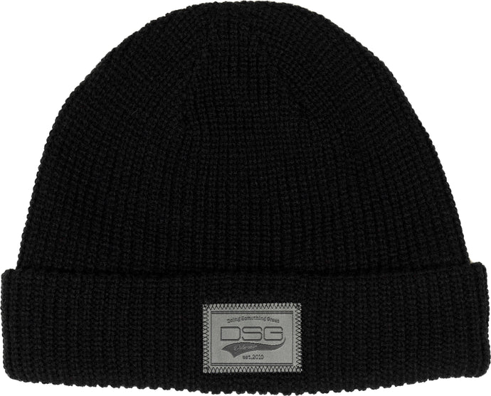 CAP KNIT BEANIE BLACK 527090 image 1