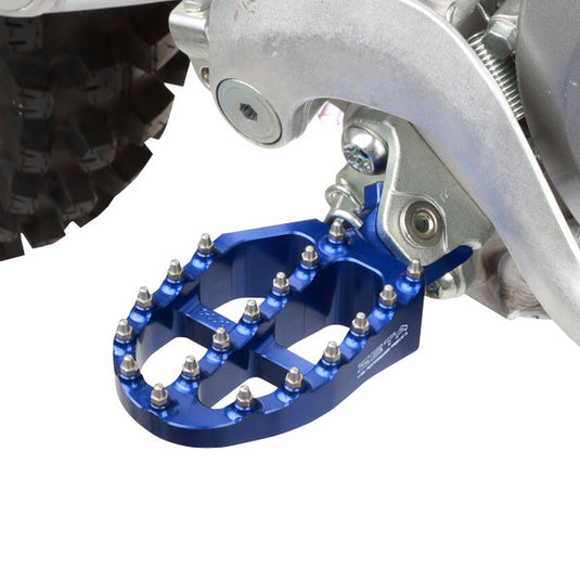 ALUMINUM FOOTPEGS BLUE ZE93-1623 image 2