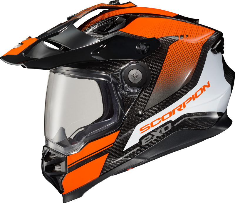 Load image into Gallery viewer, XT9000 CARBON FULL-FACE HELMET TRAILHEAD ORANGE 2X XT9-1027 image 1
