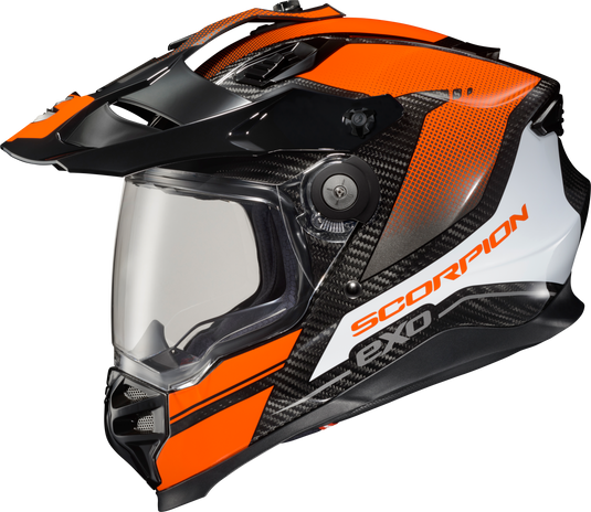 XT9000 CARBON FULL-FACE HELMET TRAILHEAD ORANGE MD XT9-1024 image 1