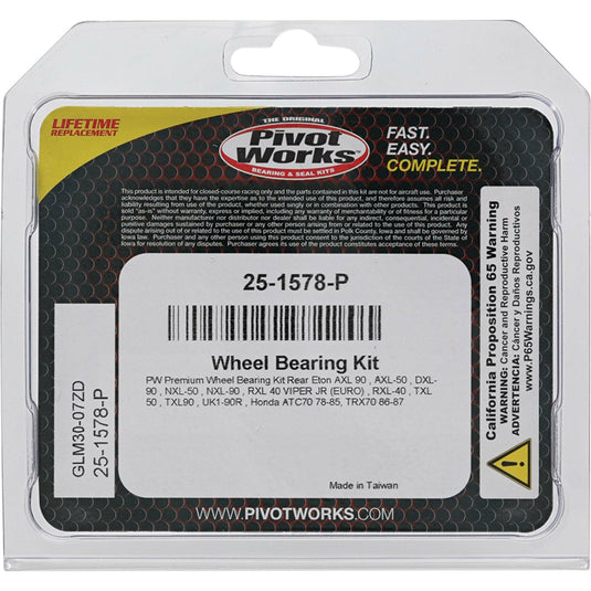 WHEEL BEARING KIT PREMIUM 25-1009-P image 5