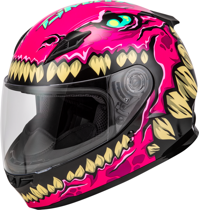 YOUTH GM-49Y DRAX HELMET PINK YL F1499402 image 1