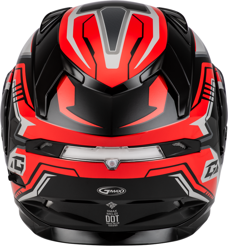 Load image into Gallery viewer, MD-01S TRANSISTOR SNOW HELMET BLACK/RED 2X M20139158 image 2
