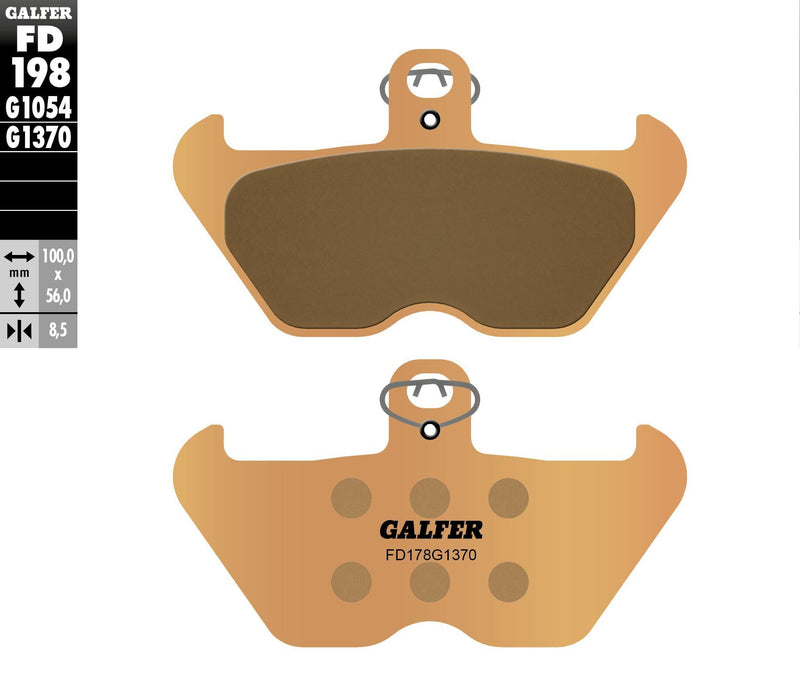 Load image into Gallery viewer, BRAKE PADS SINTERED FD198G1370 FD198G1370 image 1
