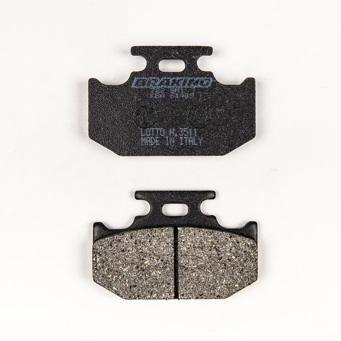 BRAKE PAD SET SEMI-METALLIC 722SM1 image 1