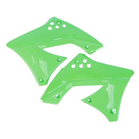 RADIATOR SCOOPS KLX110 GREEN 8495400001 image 1