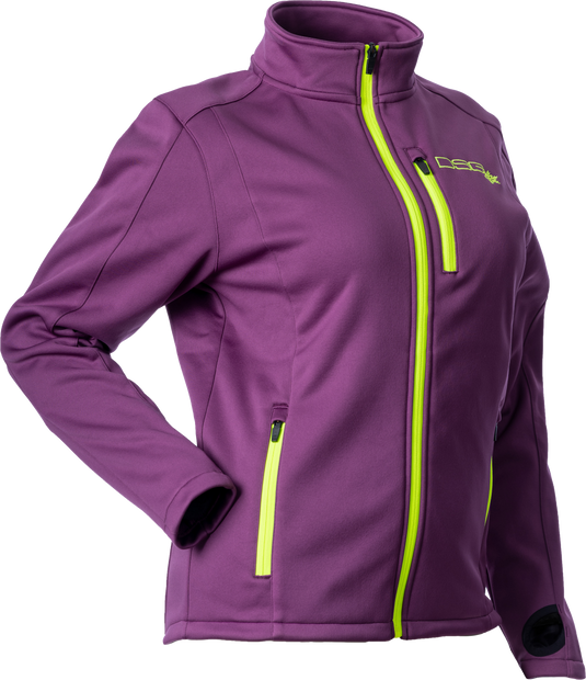 PERFORMANCE FLEECE ZIP UP DEEP AMETHYST MD 52365 image 2