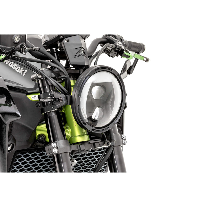 Load image into Gallery viewer, HEADLIGHT TYPE 8 ADAPTIVE LED R1 FRAME 7&quot; SIDE MOUNT 223-256 image 4
