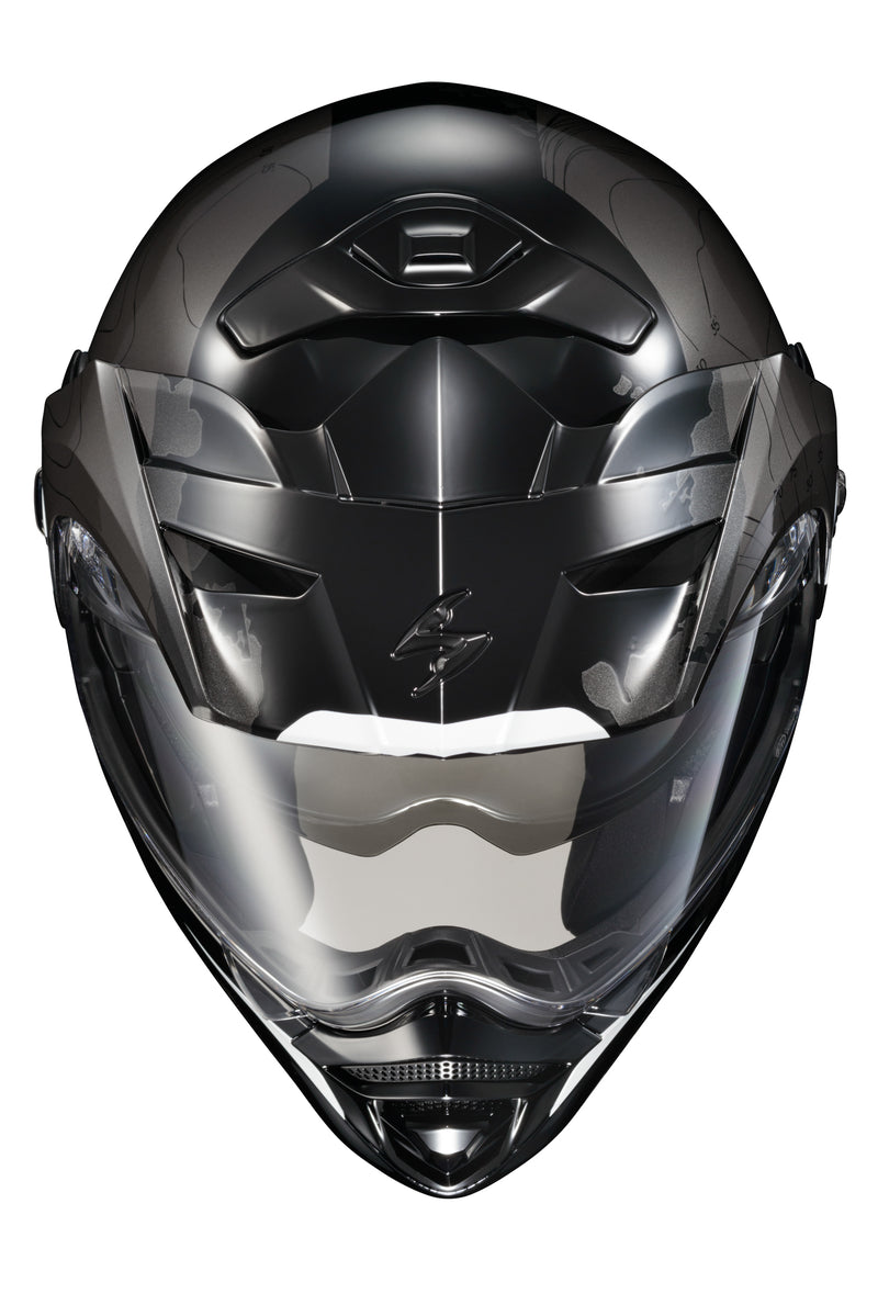 Load image into Gallery viewer, EXO-AT960 MODULAR HELMET TOPOGRAPHIC BLACK/WHITE SM 96-1023 image 3
