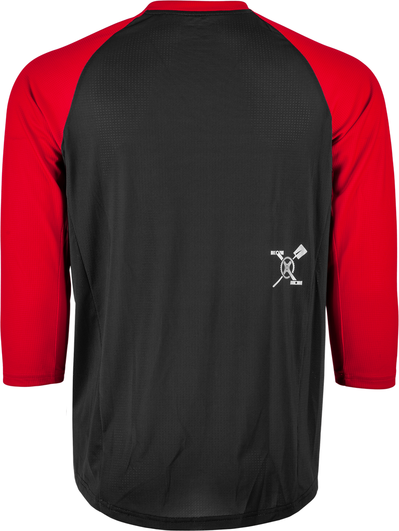 Load image into Gallery viewer, RIPA 3/4 SLEEVE JERSEY BLACK/RED LG 352-8131L image 3
