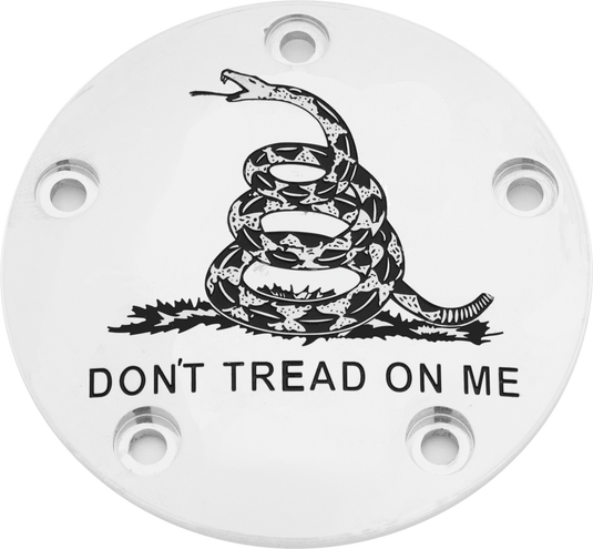 TC TIMER COVER DON'T TREAD CHROME PATR08-04 image 1