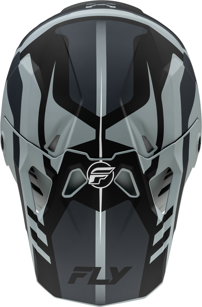 Load image into Gallery viewer, YTH FORMULA CP KRYPTON HELMET MATTE GREY/BLACK YL 73-0035YL image 3
