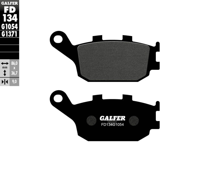 BRAKE PADS SEMI METALLIC FD134G1054 FD134G1054 image 1