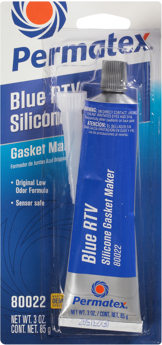 BLUE RTV SILICONE 3OZ 80022 image 1