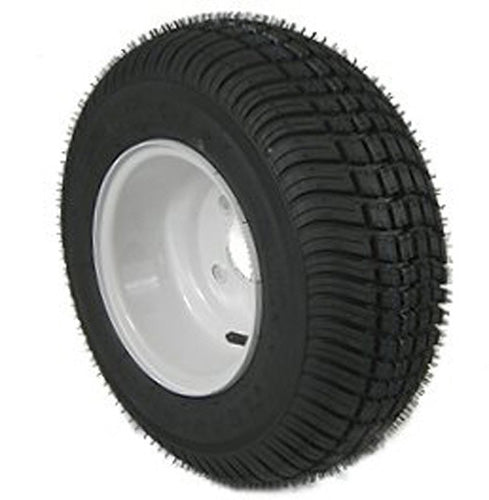 205/65-10 TIRE & WHEEL (B) 4 HOLE / WHITE