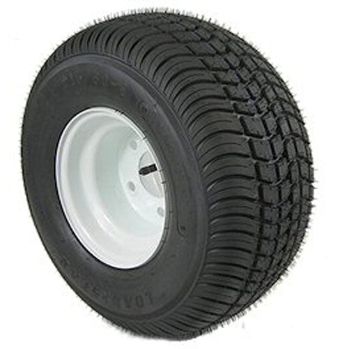 215/60-8 TIRE & WHEEL 5 HOLE (B) WHITE