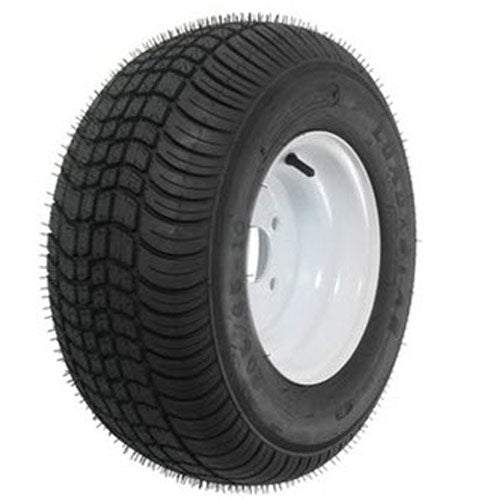 205/65-10 TIRE & WHEEL (B) 5 HOLE / WHITE