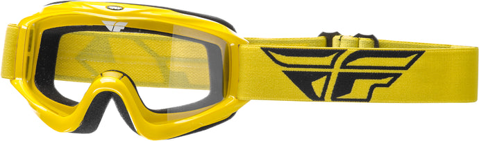 2018 FOCUS GOGGLE YELLOW W/CLEAR LENS 37-4003 image 1