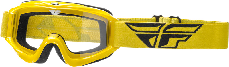 Load image into Gallery viewer, 2018 FOCUS GOGGLE YELLOW W/CLEAR LENS 37-4003 image 1
