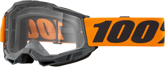 STRATA 2 GOGGLE NEON ORANGE CLEAR LENS 50027-00015 image 1