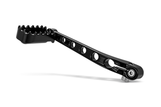 MX STYLE SHIFT ARM BLACK W/ TOE PEG B13-1108B image 2