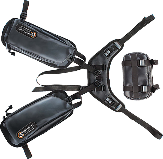 BUCKIN ROLL TANK BAG BLACK BNR17 image 1