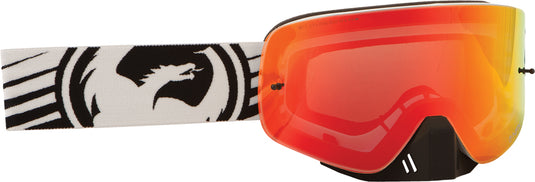 NFX GOGGLE VOX BLACK WHITE W/RED ION LENS 722-1517 image 1