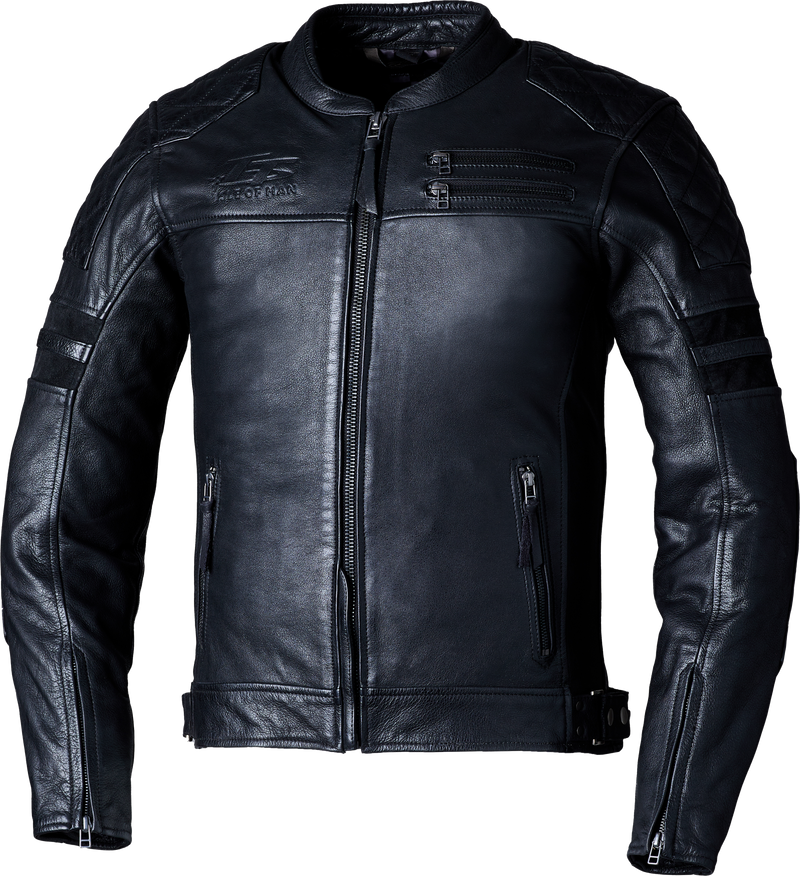 Load image into Gallery viewer, IOM TT HILLBERRY 2 CE JACKET BLACK LEATHER XL 103157BLK-46 image 1
