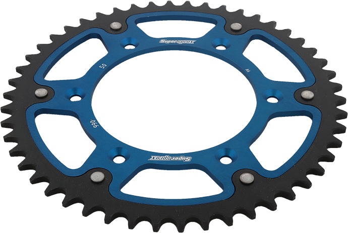 Load image into Gallery viewer, REAR STEALTH SPROCKET ALU/STL 50T-520 BLU HUS/HUSQ/KTM RST-990-50-BLU image 3
