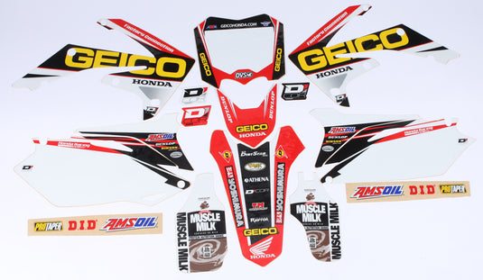 2014 GEICO HONDA COMPLETE KIT WHITE 20-10-923 image 1