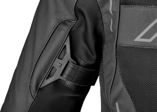 S1 MESH CE JACKET BLACK/BLACK LEATHER XL 103465BLK-46 image 3