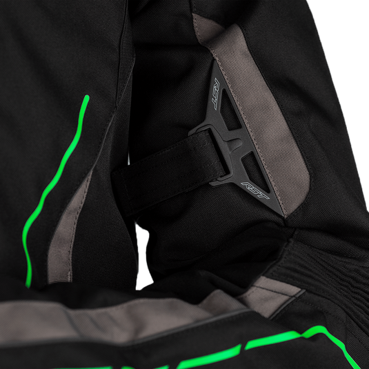 S1 CE JACKET BLACK/GREY/NEON GRN TXTL LG 102559NEO-44 image 3